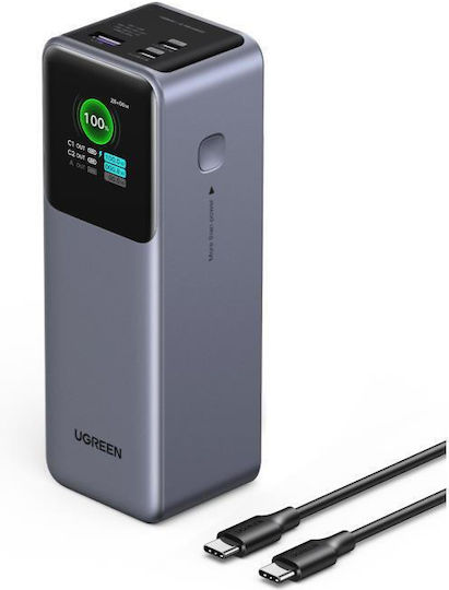 Ugreen PB722 Power Bank 25000mAh 200W with USB-A Port and 2 USB-C Ports Quick Charge 3.0 Multicolour