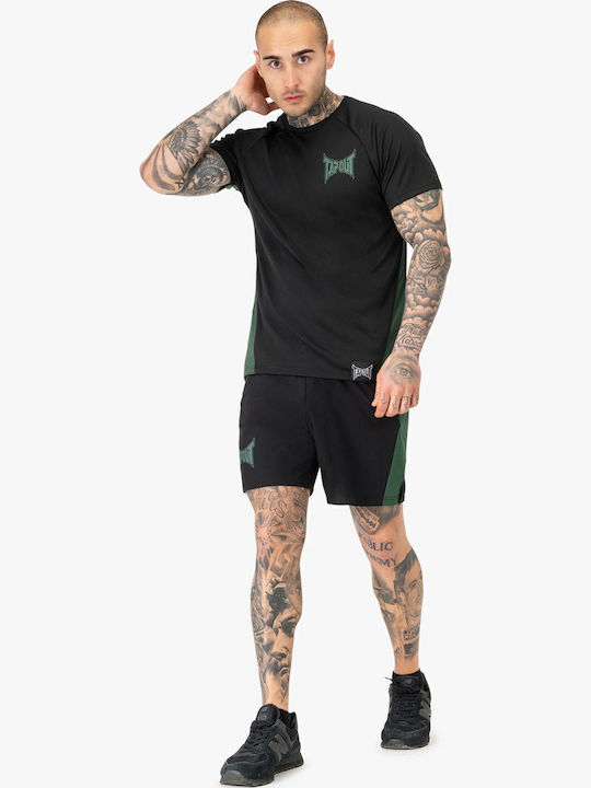Αθλητικό T-shirt Black/green