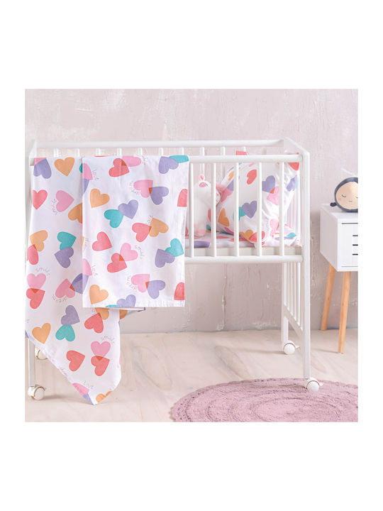 Rythmos Zoey Πολύχρωμο White 110x150cm 207-910-2644