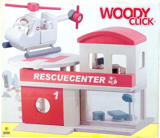 Woody Click Ελικοπτεράκι για 3+ Ετών