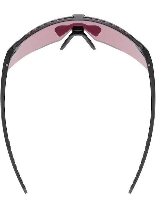 Uvex Sunglasses with Black Plastic Frame and Transparent Lens S5330522284