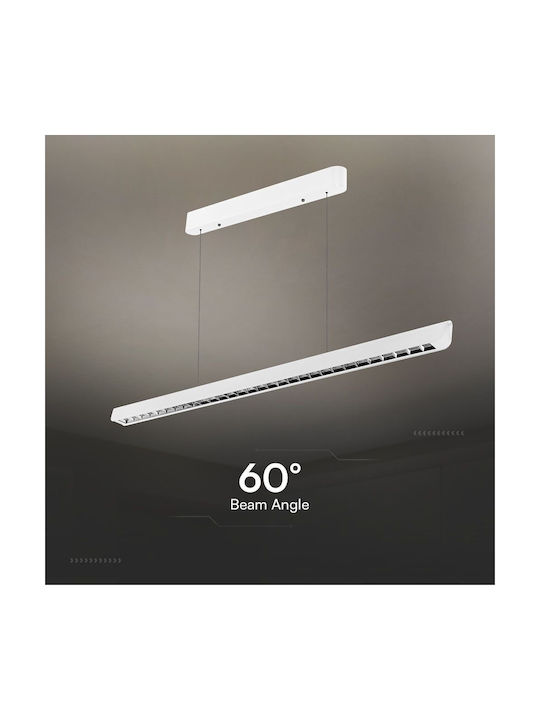 V-TAC Pendant Light White 122.7x5cm