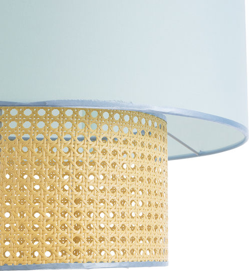 GloboStar Saige Hanging Ceiling Light cm Boho Grid with E27 Socket 50x50x60cm