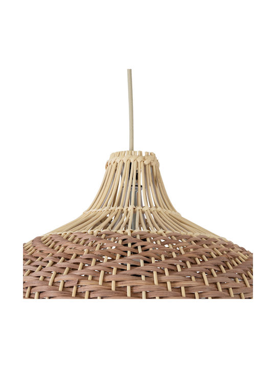 GloboStar Panama Ceiling Light Beige Boho Grid with E27 Socket 40x40cm