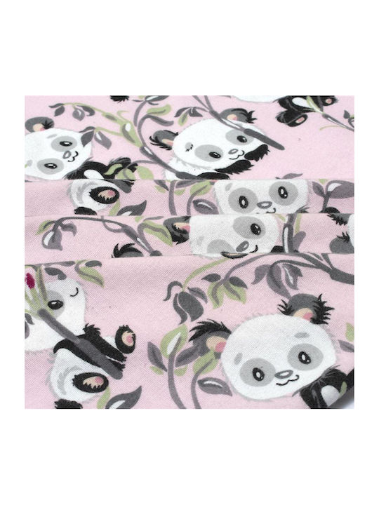Dimcol Duvet Crib Cotton Panda Multicolour 120x160cm