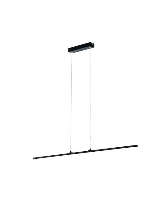 Fan Europe Shanghai-S1 NERO Pendant Light Black Rail 100x150cm