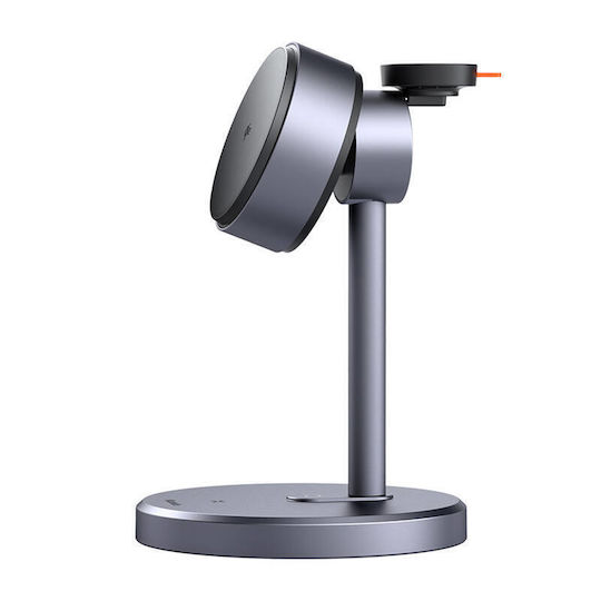 Mcdodo Wireless Charger Qi2 15W Black Velvet-Black Metal (CH-2460)