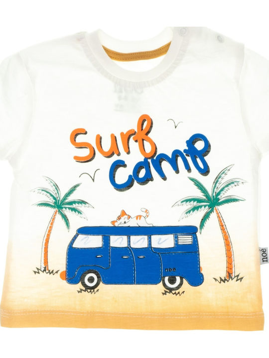 Kids' Set with Shorts Summer 2pcs Yellow
