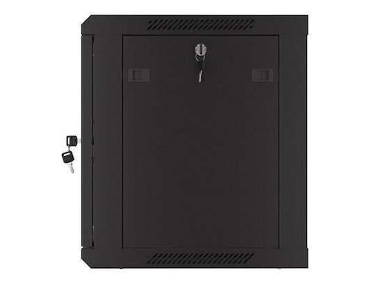 Lanberg Επιτοίχια Καμπίνα Rack 9U Μαύρο WF01-6409-23B