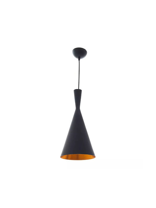 TK Lighting Estrella Висящо Осветително Тяло Черен с Цокъл E27