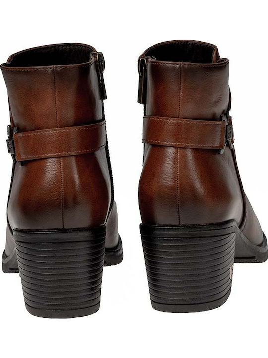 Stiefeletten Damen Braun