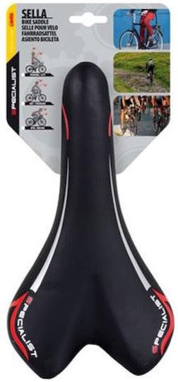 Lampa S-8 Neagră Șa de Bicicletă MTB