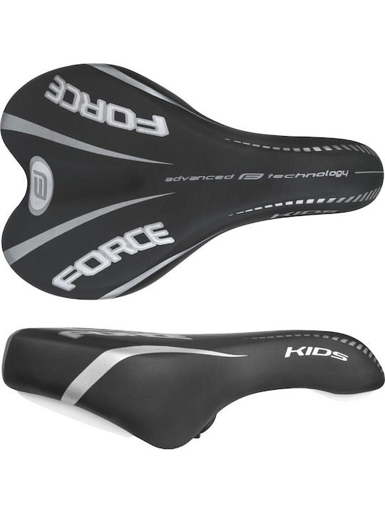 Force Kids Free Σέλα Ποδηλάτου Μαύρη 230 x 160 mm