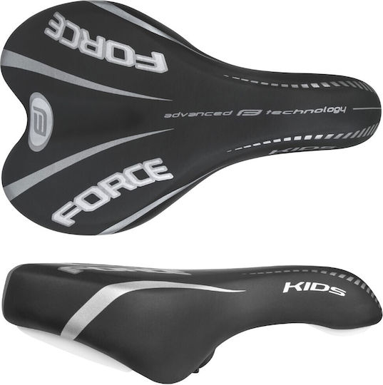 Force Kids Free Σέλα Ποδηλάτου Μαύρη 230 x 160 mm