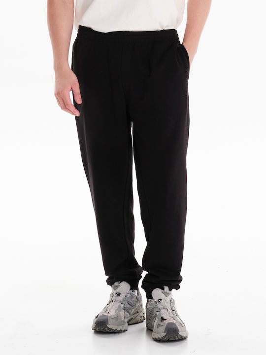 Sweatpants with Elastic Black