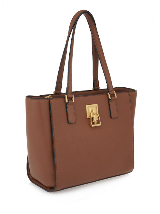 U.S. Polo Assn. Women's Bag Shoulder Tabac Brown