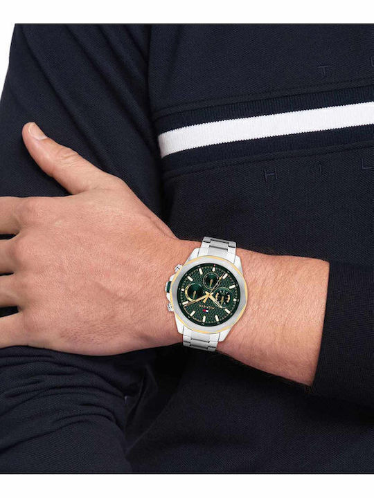 Tommy Hilfiger Lars Ceas Baterie Cu Brățară Din Metal