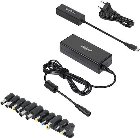 Rebel Travel Universal Laptop Charger 90W 20V 1.8A with Detachable Power Cable