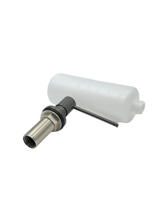 Naron Εντοιχιζόμενο Dispenser Κουζίνας Μεταλλικό Γκρι 350ml