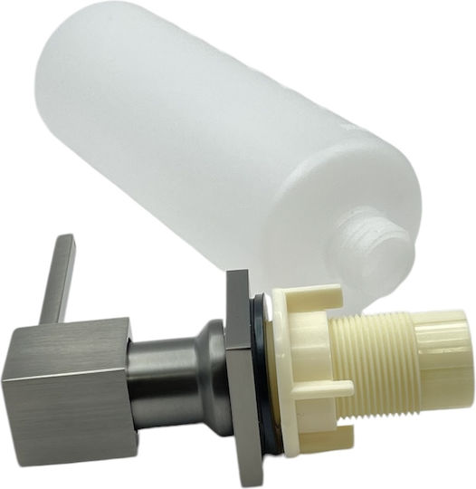 Naron Εντοιχιζόμενο Dispenser Κουζίνας Μεταλλικό Γκρι 350ml