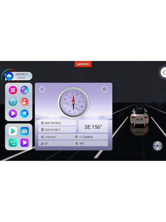 Lenovo Car Audio System for BMW Series 5 (E39) / X5 (E53) 1997-2004 (Bluetooth/USB/WiFi/GPS/Apple-Carplay/Android-Auto) with Touch Screen 9"