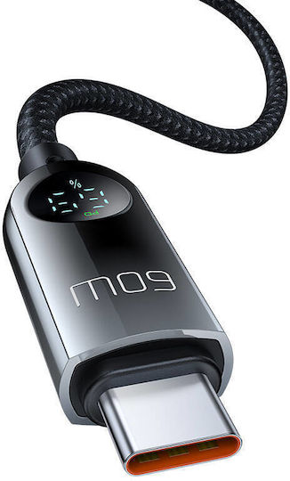 Mcdodo USB 2.0 Cable USB-C male - USB-C 60W Μαύρο 1.2m CA-4780
