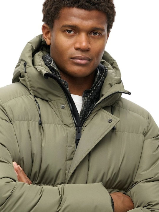 Superdry Sdcd Jacket Puffer Olive