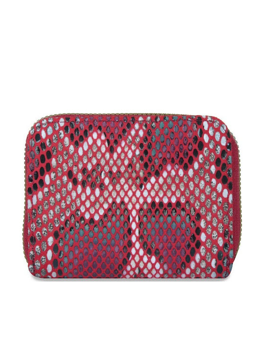 Small Leather Women's Wallet Classic Red