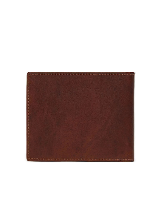 Pierre Cardin Men's Leather Wallet with RFID Tabac Brown