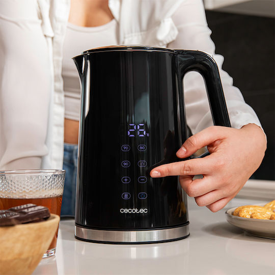 Cecotec Thermosense 800 Neo Βραστήρας 1.7lt 2200W Μαύρος