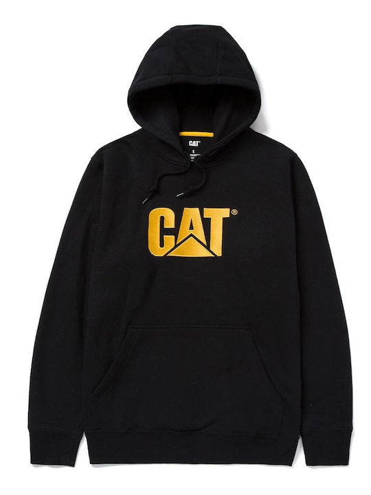 Sweatshirt mit Kapuze Schwarz