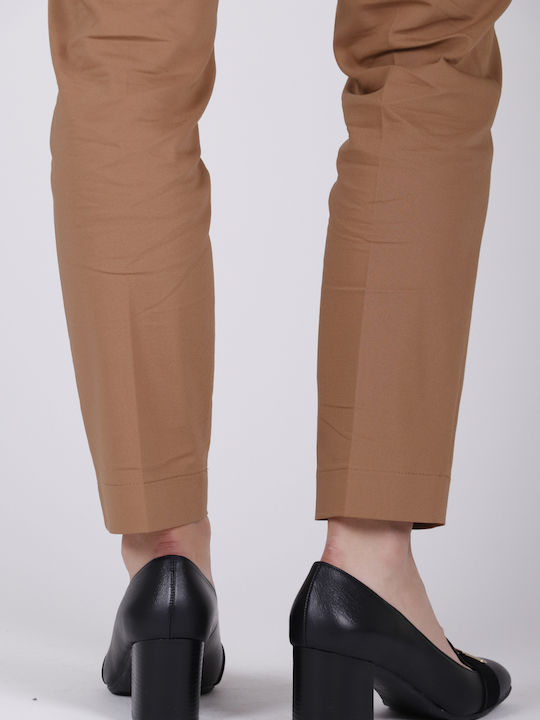 Leder Pumps Schwarz