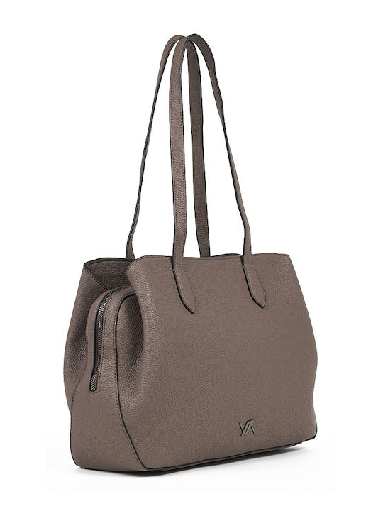 Verde Women's Bag Shopper Shoulder Tabac Brown