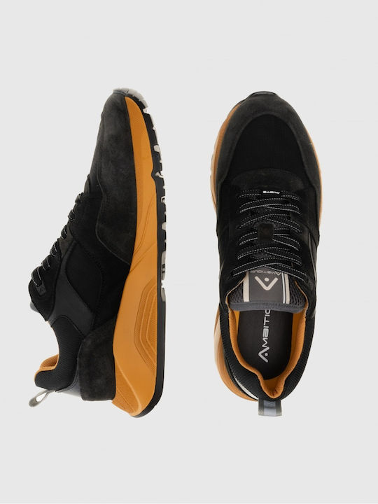 Ανδρικά Ανατομικά Chunky Sneakers Μαύρο