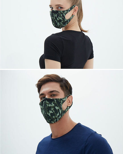 Blackspade Schutzmaske Stoff Khaki 90021-Παραλλαγή 1Stück