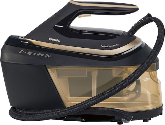 Philips Perfectcare 6000 Series Σύστημα Σιδερώματος Πίεσης 8bar με Δοχείο 1.8lt