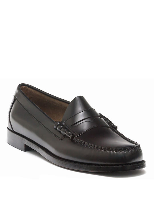 G.H. Bass & Co Men's Leather Loafers Black