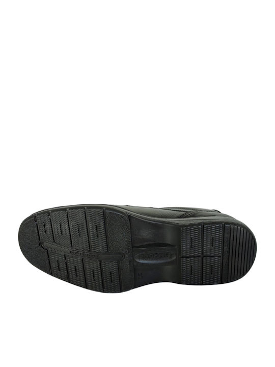 Δερμάτινα Ανδρικά Loafers σε Μαύρο Χρώμα