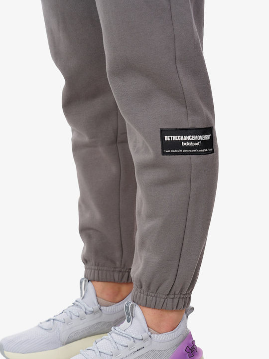 High Waist Sweatpants Jogger Gray