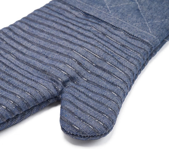 Heinner Oven Mitt Fabric Blue 1pcs