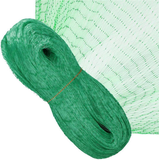 Plasă pentru păsări 4x5m din polietilenă verde