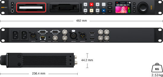 Blackmagic Design HyperDeck Studio 4K Pro