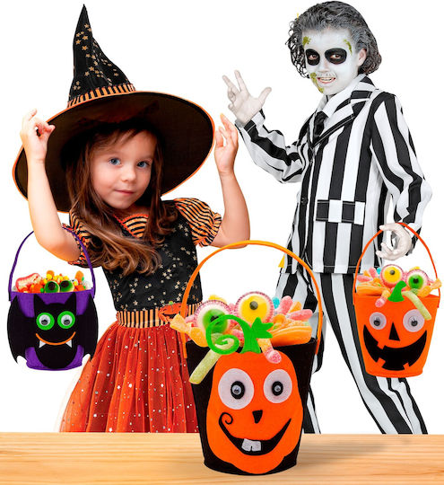 Kürbiskorb Halloween-Accessoire