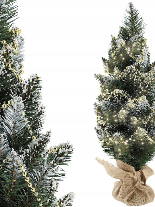 Christmas Decorative Illuminated Tree 50cm Adorned Green