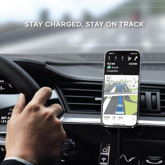 Satechi Auto Handyhalterung mit Magnet MagSafe Gray