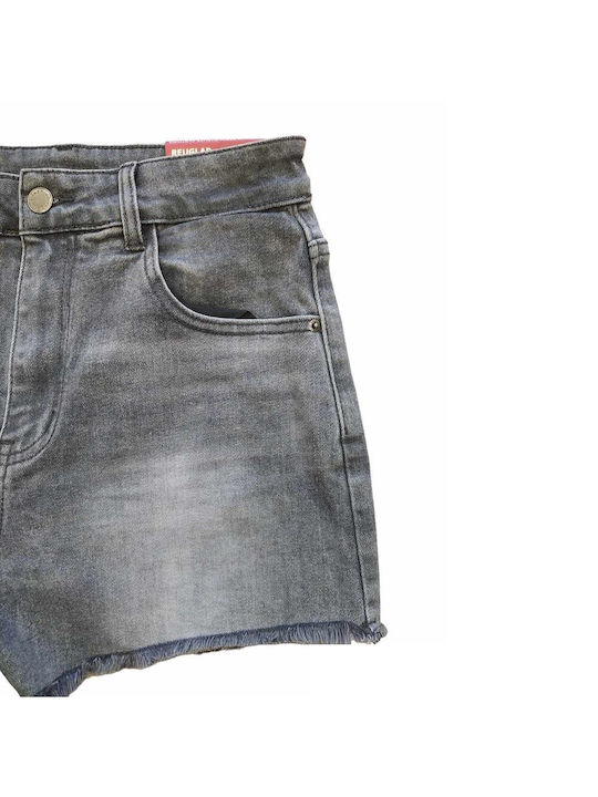 Adoro Women's Jean Shorts Grey