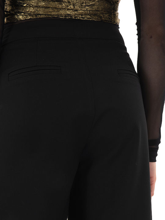 Femei Talie înaltă Pantaloni scurți negru