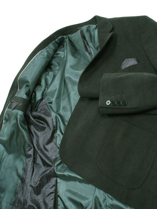 Winter Herrenanzugsjacke Grün
