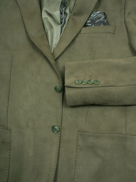 Men's Winter Suit Jacket Khaki
