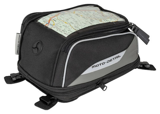 Moto-Detail Motorcycle Tank Bag with Straps 4lt